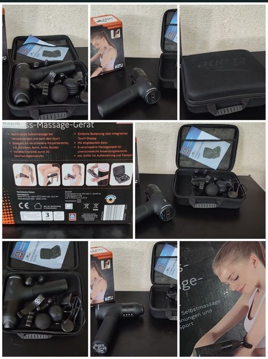 pistol renpho perna accesoriu masaj corp picioare bila cu gel crane