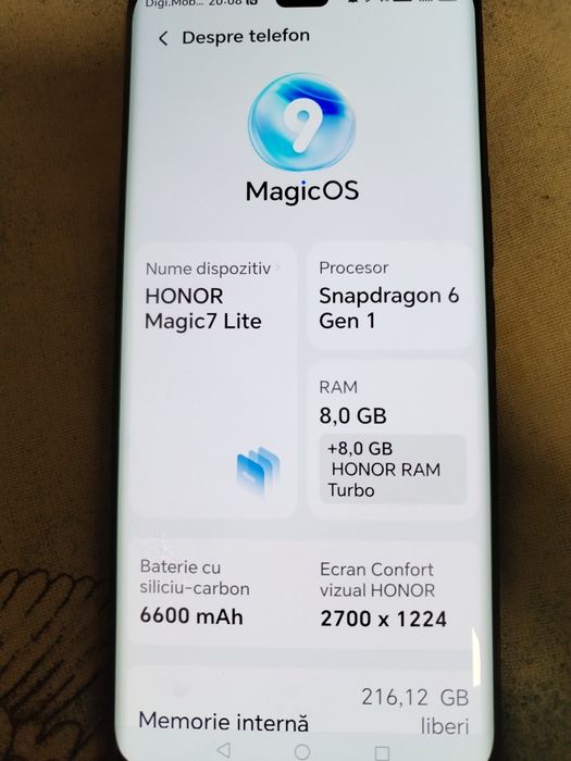 Honor magic 7 lite