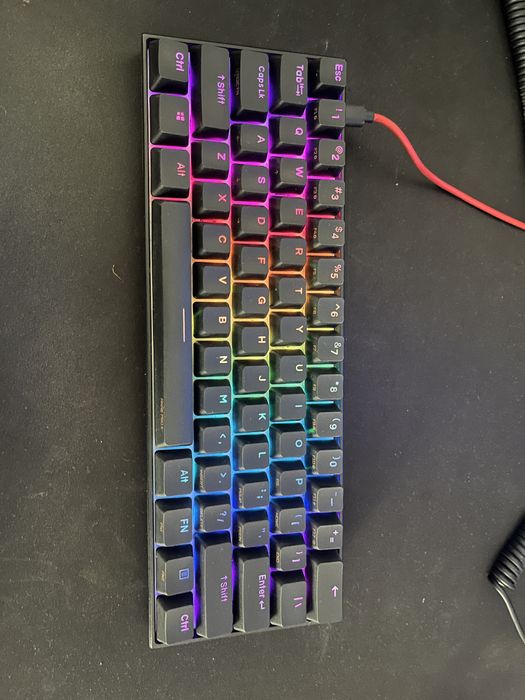 Tastatura gaming Anne Pro 2, RGB, Bluetooth 4.0, USB Tip C