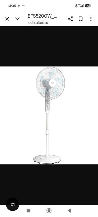 Ventilator cu picior Beko EFS5200W