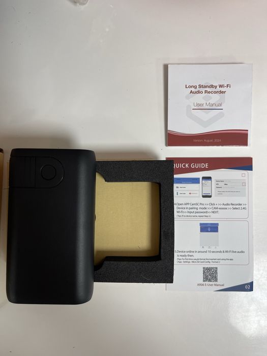 CamSC Pro Цифров Диктофон и Пауър Банк 1000Ma и Wi-Fi