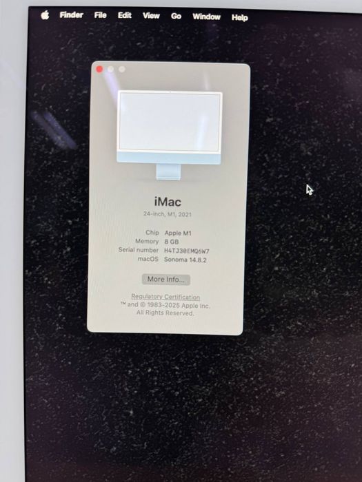 Apple iMac M1 2021 года 24 inch в идеальном состоянии!