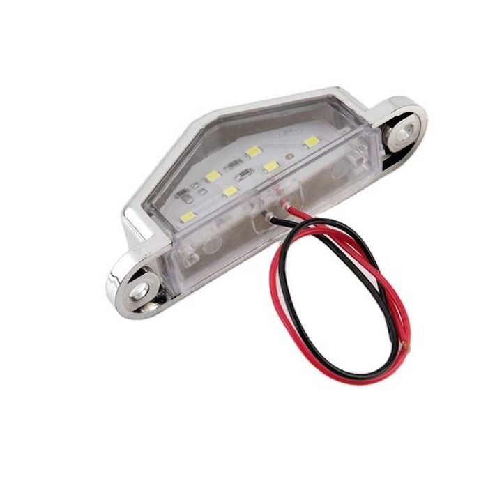 Комплект диодни плафона за регистрационен номер (12V/24V) - 2 броя
