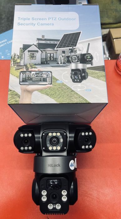 Камера с солнечной панелью