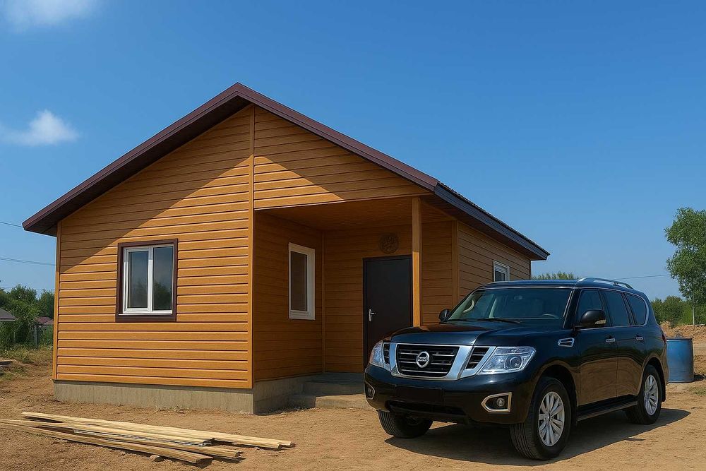 благоустроенный домики для одного человека