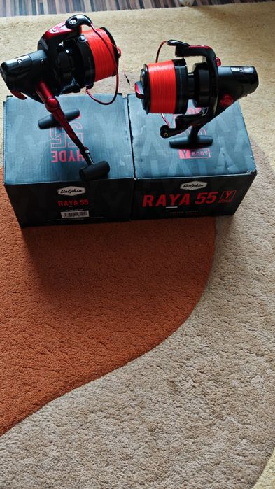 Mulinete Delphin Raya 55 și Banax Helicon