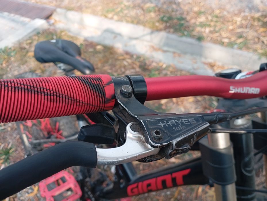 Велосипед двух подвес