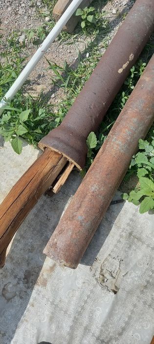 Трубы чугунные на стойки