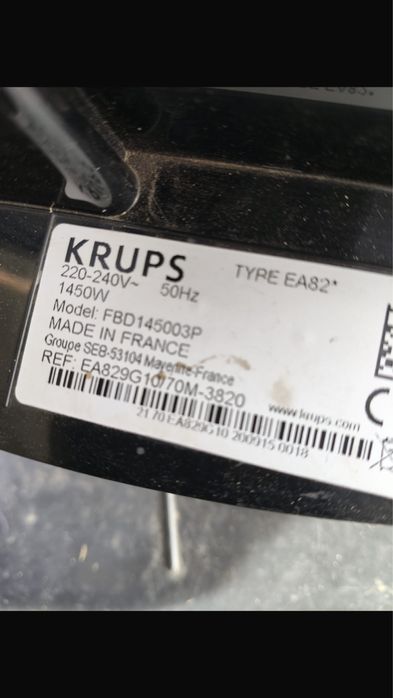 Expresor cafea krups carafa lapte