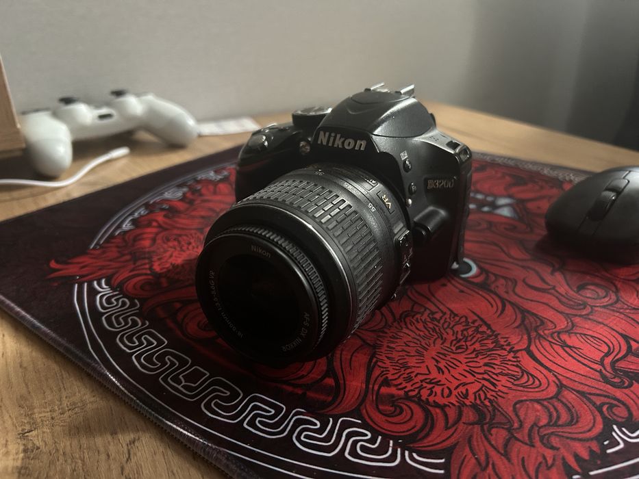 Nikon d3200 с объективом 18-55mm