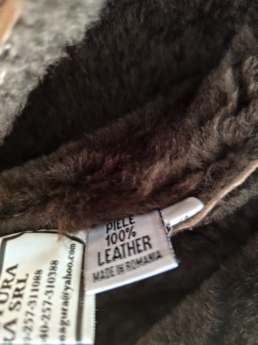 Vând cojoc dama piele naturala