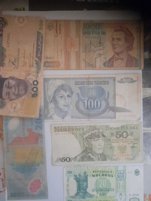 Monezi si bacnote din 1966-2007