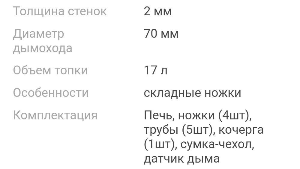 Печь сибтермо и 2 уголка бонусом, и коврик под печь.