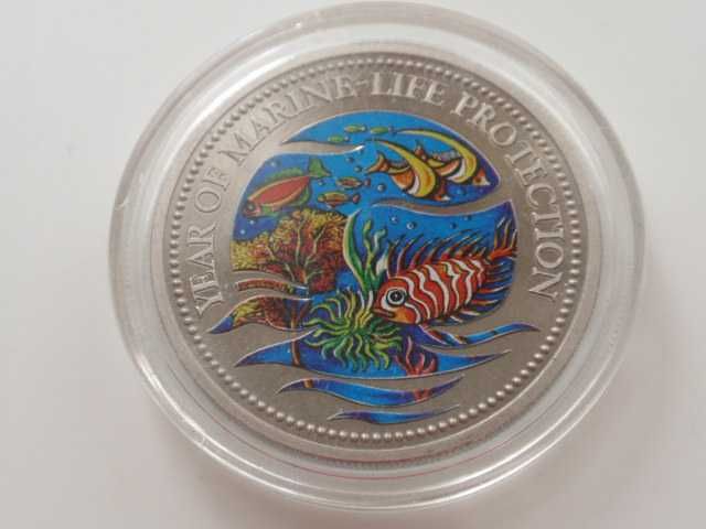 редки монети от екзотични страни - Олдърни, Гренландия, Палау и др.