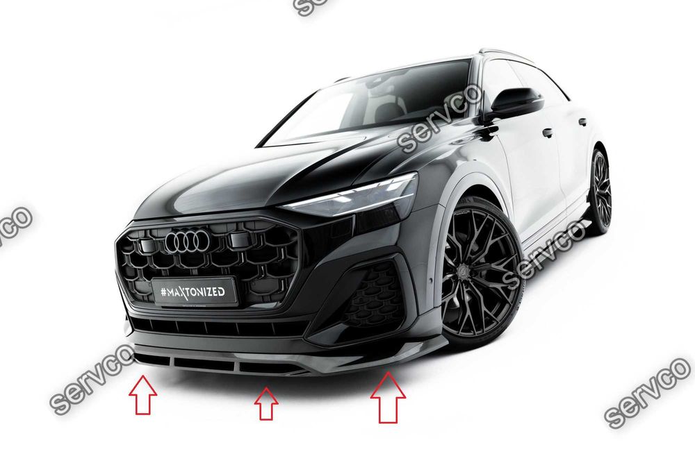 Pachet Set Body kit tuning Audi Q8 S-Line Mk1 2023- v8 - Maxton Carbon