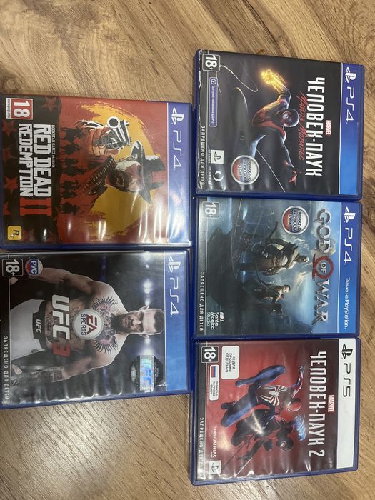Ps4-5 игры диски