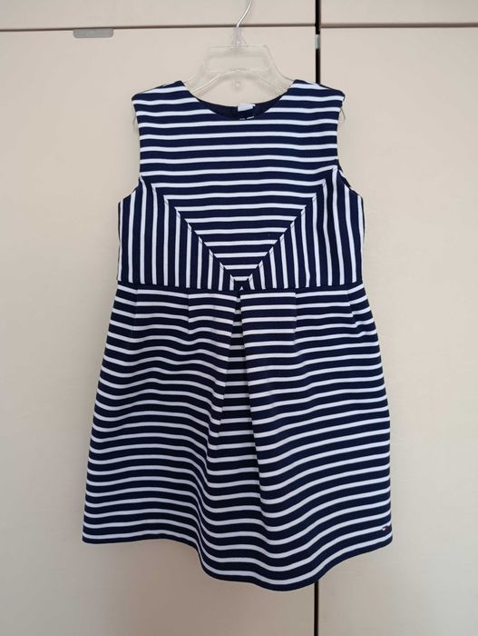 Комплект детски рокли 116-122 (128) см Tommy Hilfiger, Zara, H&M
