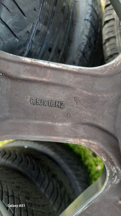 Ляти джанти с гуми 5×112 16цола