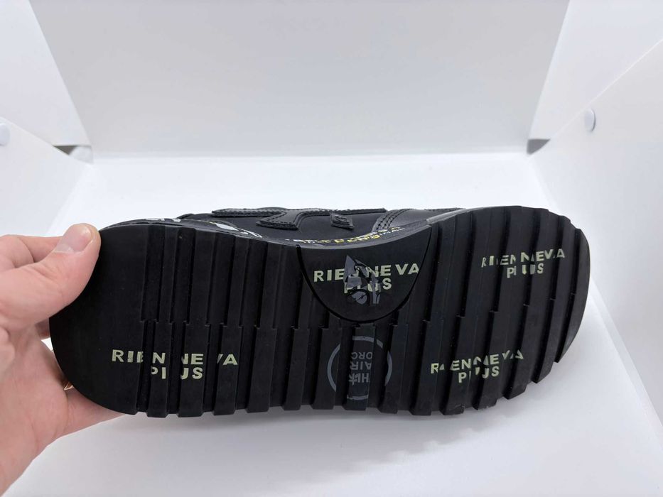 Premiata 483 Negru Verificare Colet Premium Sneakers