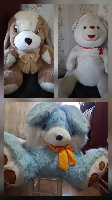 Мягкие игрушки .