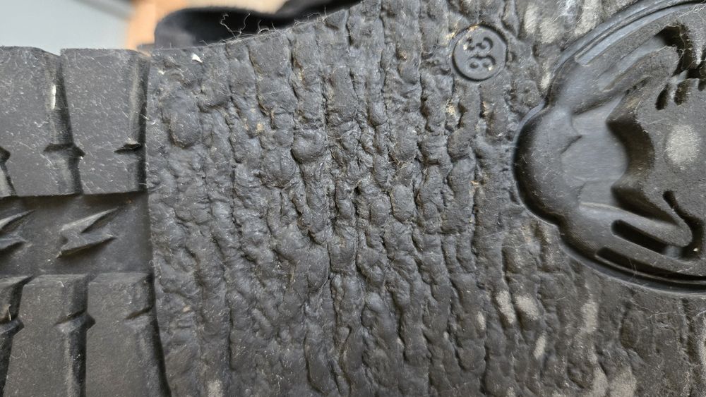 Боти черни кожа с велур- 38 номер