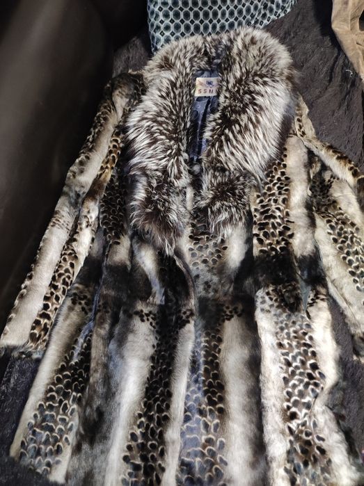 Шубка  "каракал" степная рысь