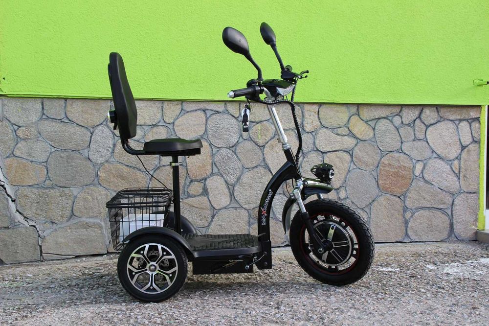 Електрическа Триколка А3 750W - (с предно предаване) Maxmotors 2025