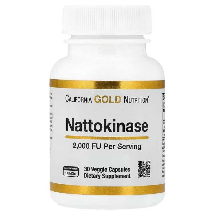 California Gold Nattokinase наттокиназа Nattokinaza Натокинаса