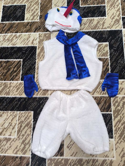Костюм снеговика 34 р.