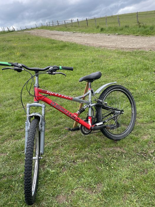 Bicicleta DHS cu suspesii fata spate