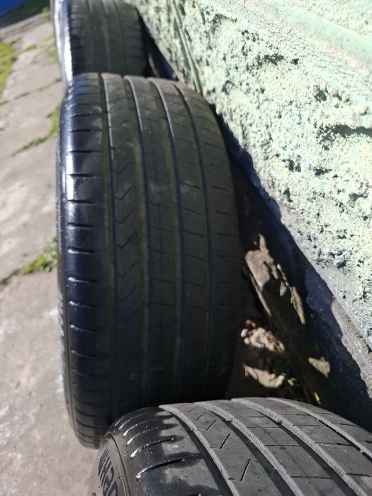 Vand set 4 jante R 16 vw passat b6 au anvelope 205 55 16 ca noi