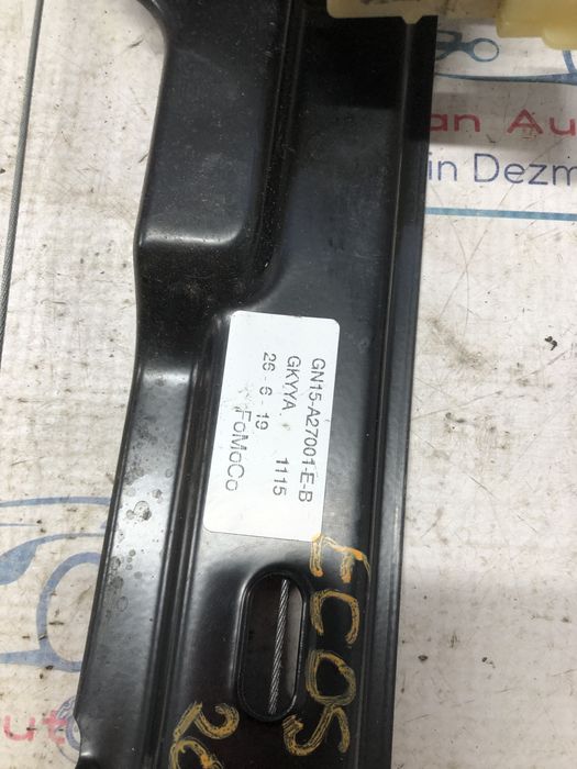 Macara geam stanga spate  Ford Ecosport 1.0 Benzina 2019