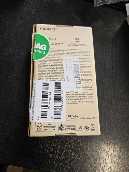 Motorola Moto G15, 8GB RAM, 128GB, Dual SIM, husă și folie
