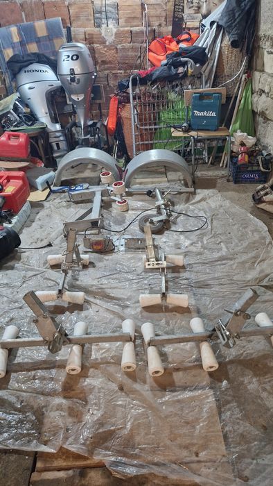 Пълно оборудване за колесар за надуваема лодка