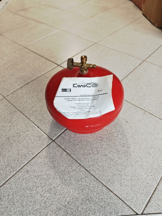 Нови! Газова бутилка 5 литра