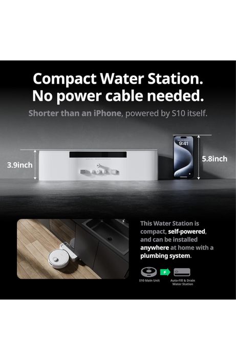 Aspirator robot SwitchBot S10 și mop cu stații duble Nou