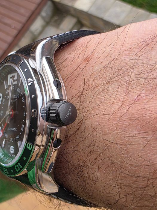 Longines Admiral GMT луксозен швейцарски автоматичен мъжки часовник