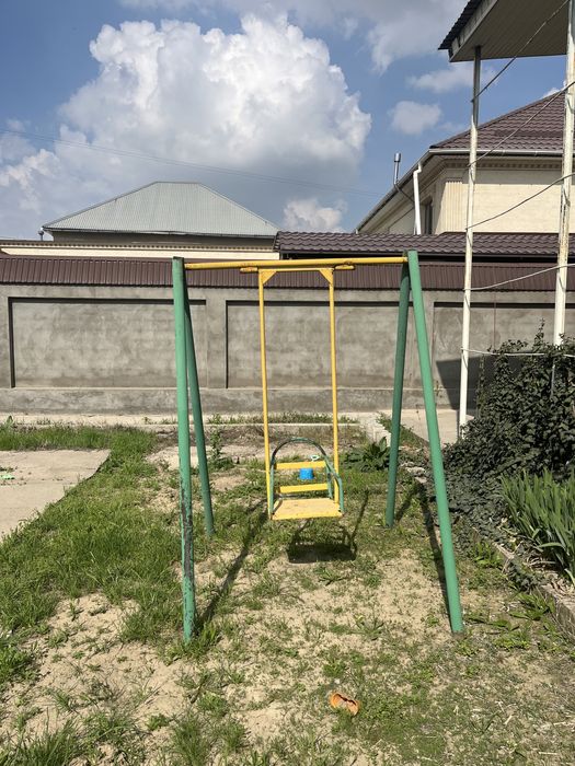 Качеля железная детская