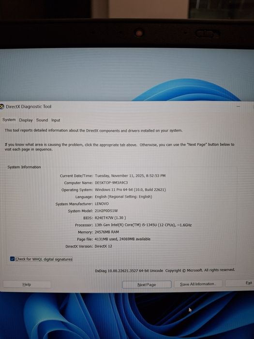 Lenovo ThinkPad L14 Gen 4 13th IntelCore I5-1345U 24GB RAM