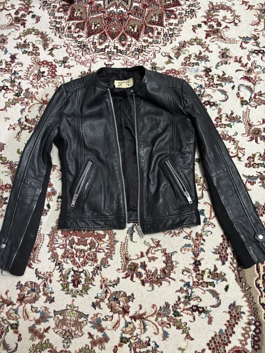 Манго куртка кожаная, leather jacket