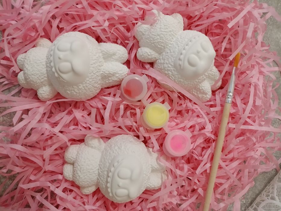 Гипсови фигурки за оцветяване