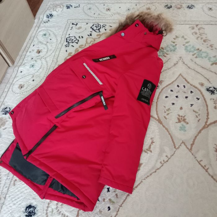 Пуховик детский на рост 146