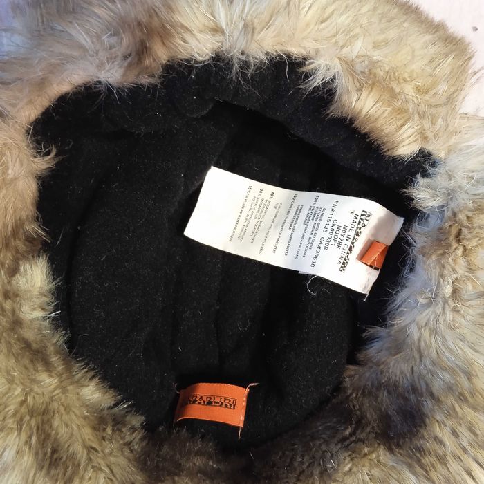 КАТО НОВА NAPAPIJRI 100% ОРИГИНАЛНА детска ушанка зимна шапка Напапири