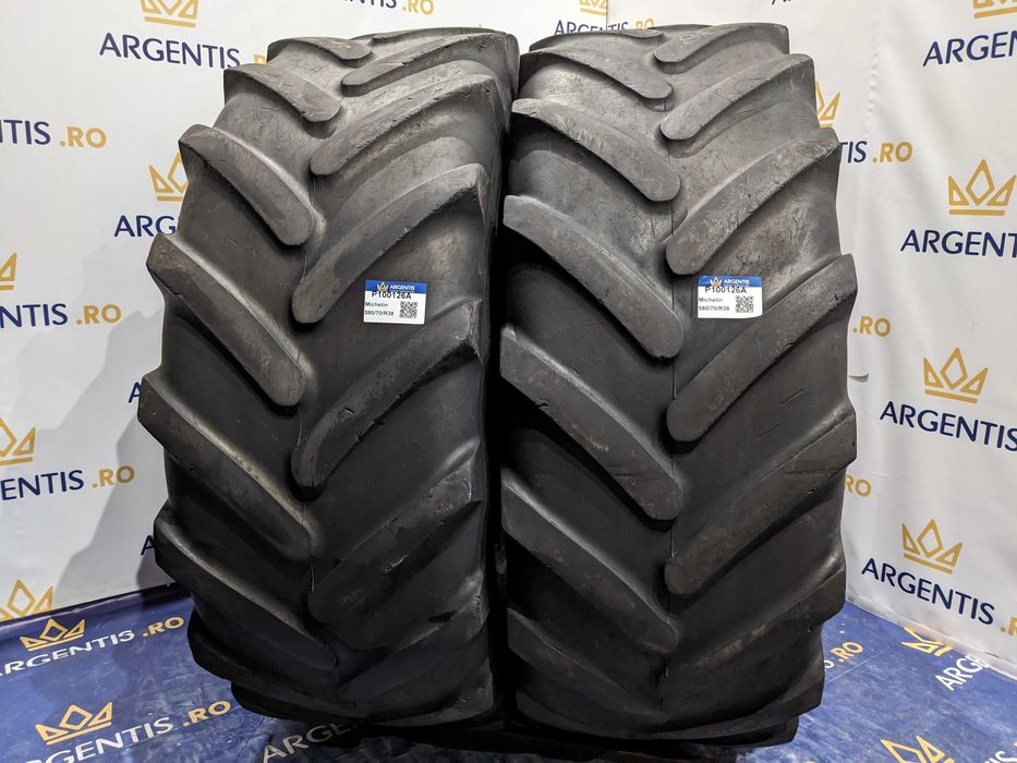 Pereche 2 anvelope 580/70/R38 Michelin (cod P100126A)