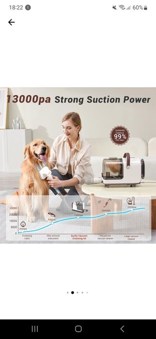 Aspirator 3in1 pentru toaletarea animalelor de companie SeveShop