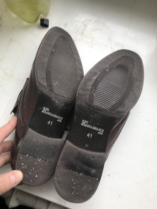 Туфли мужские коричневые