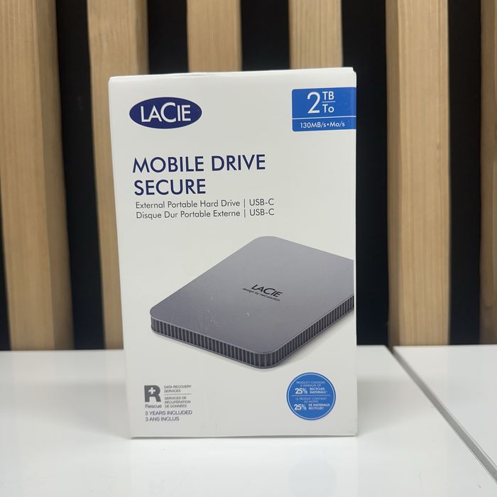 HDD Extern Lacie Drive Secure, 2TB, LRD0TUB