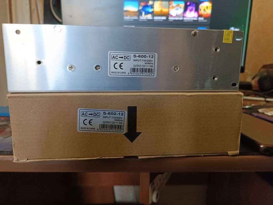 Продам 2 блока питания 12v,50А