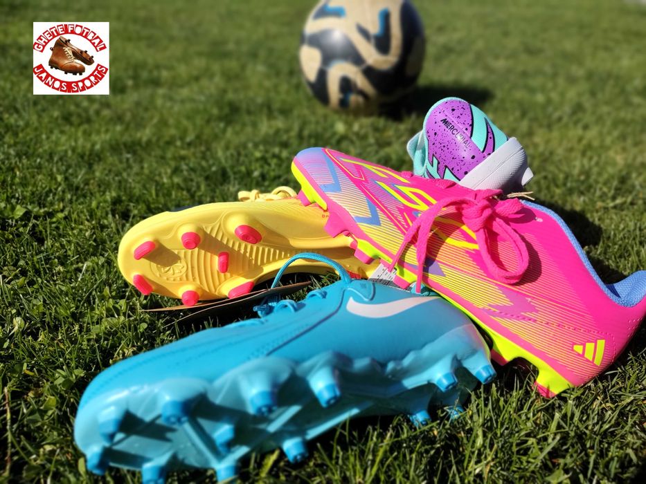 Ghete fotbal copii sintetic crampoane sala NOI Originale marimea 30-38