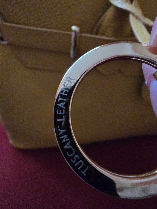 Италианска чанта Ръчно изработена Естествена кожа. Tuscany leather.